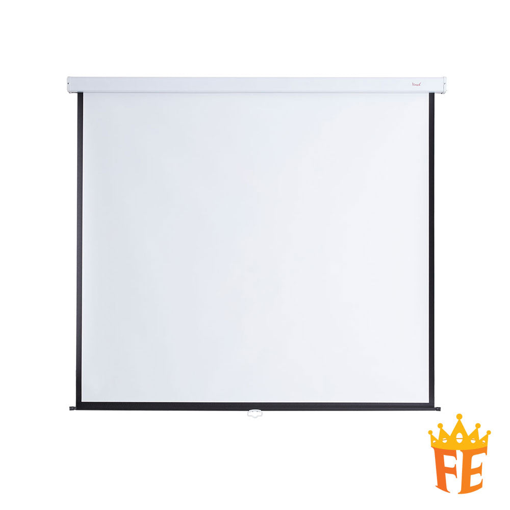 Classic Projector Screen Wall Mounted All Size