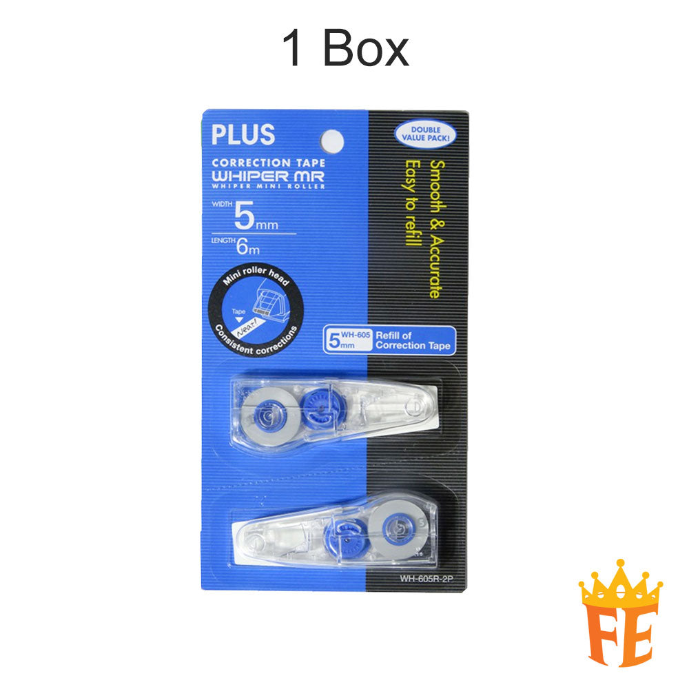 Plus Whiper Mr Correction Tape & Refill