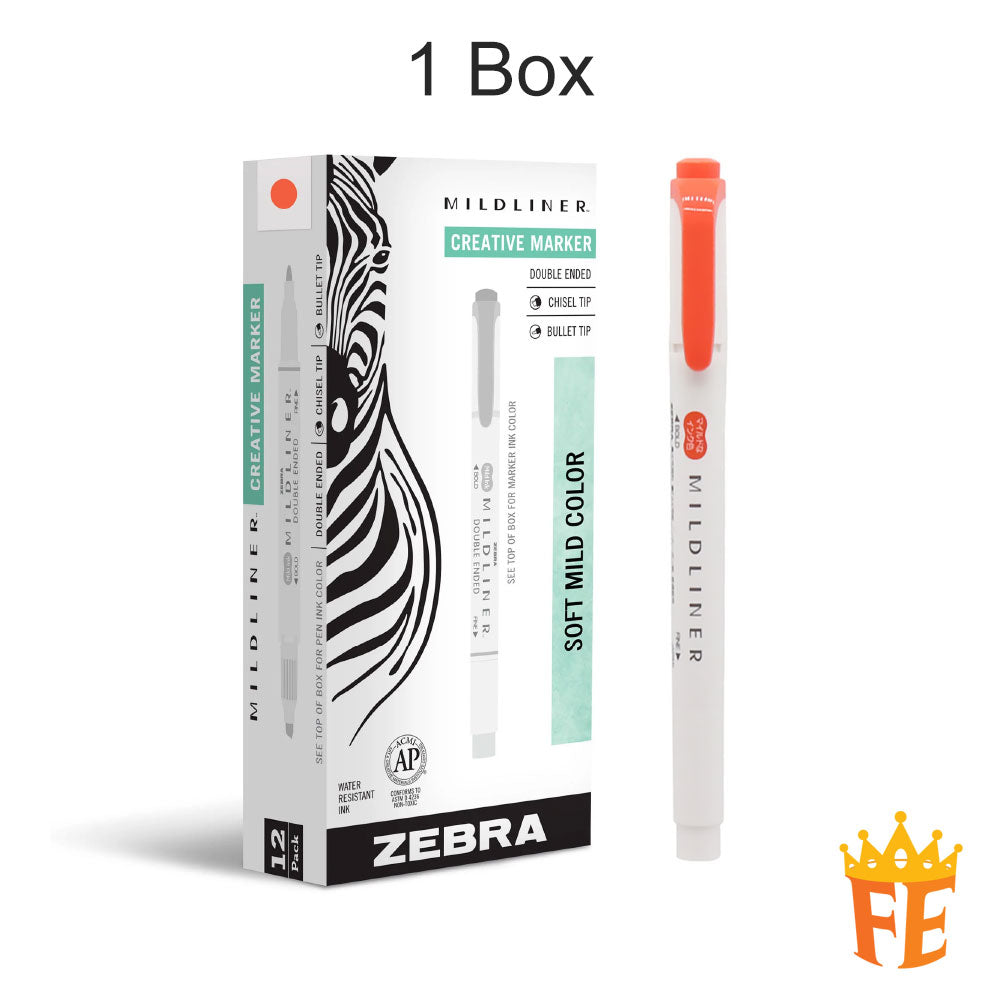 Artline Zebra Mildliner Highlighter All Colour