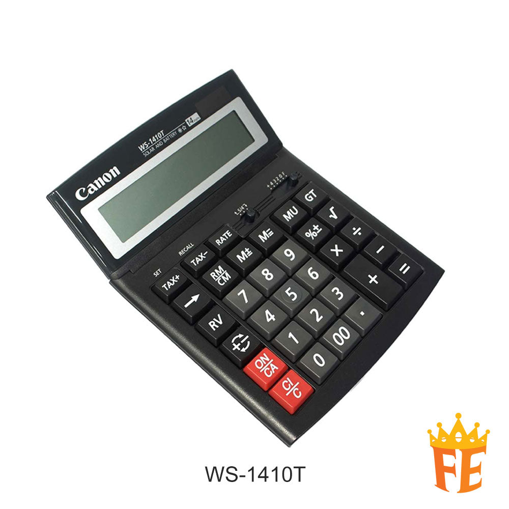 Canon Calculator Desktop 14 Digits WS-1410T