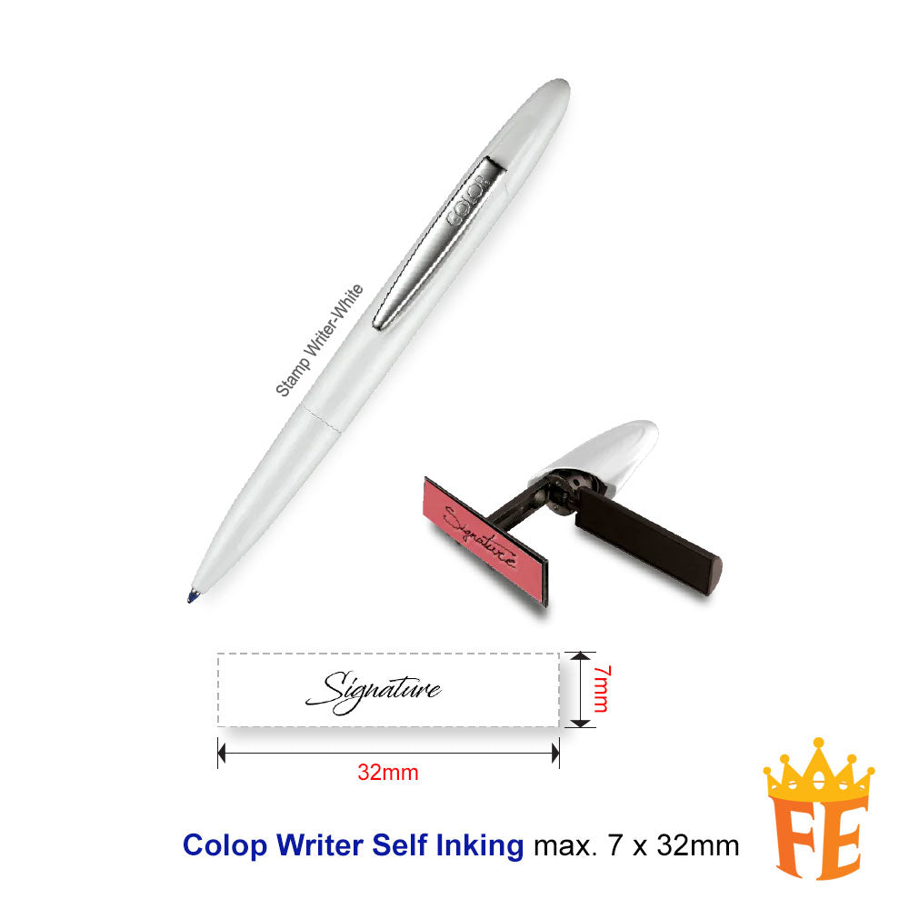 Colop Writer Self Inking Stamp