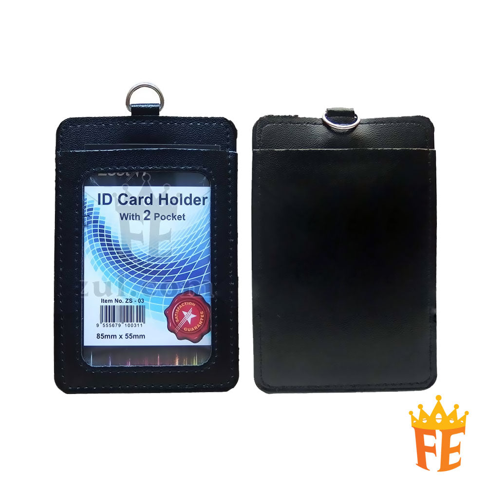 ID Card Holder with 2 Pocket ZS-03