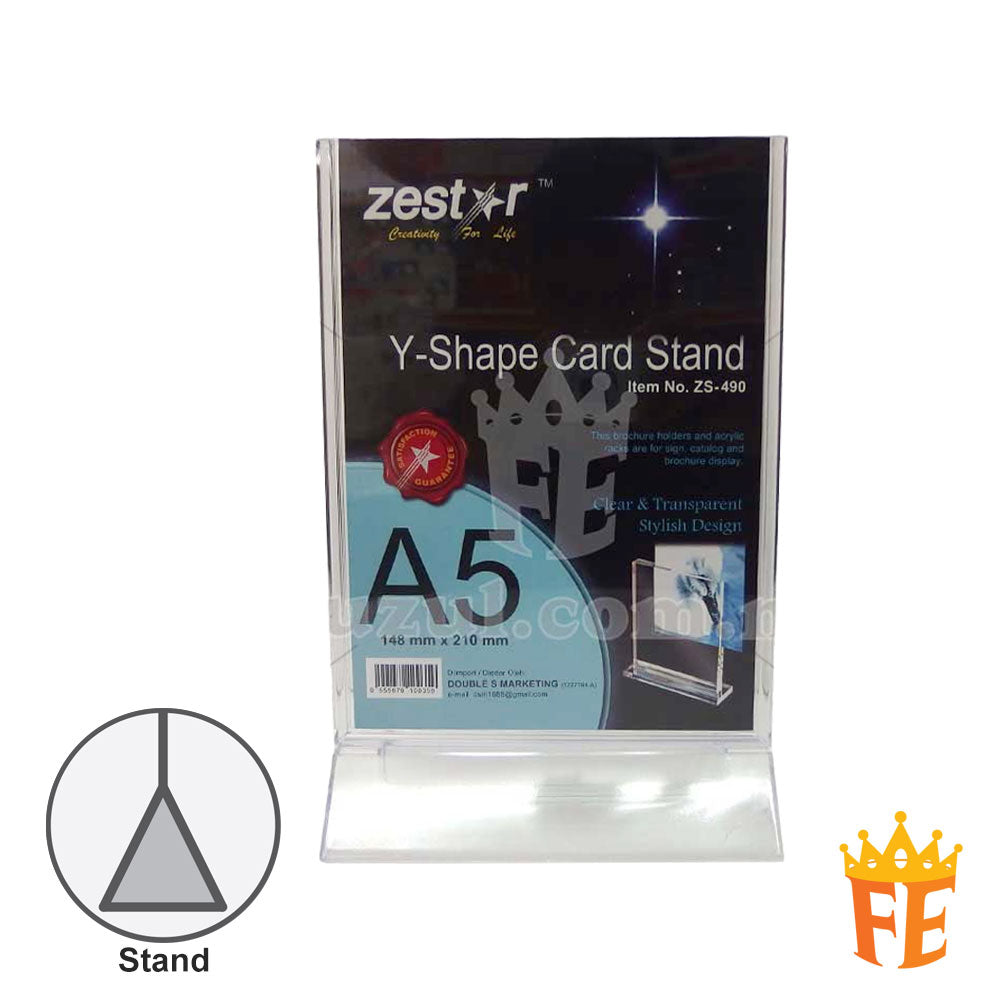 Acrylic Y Shape Stand A6 / A5 / A4