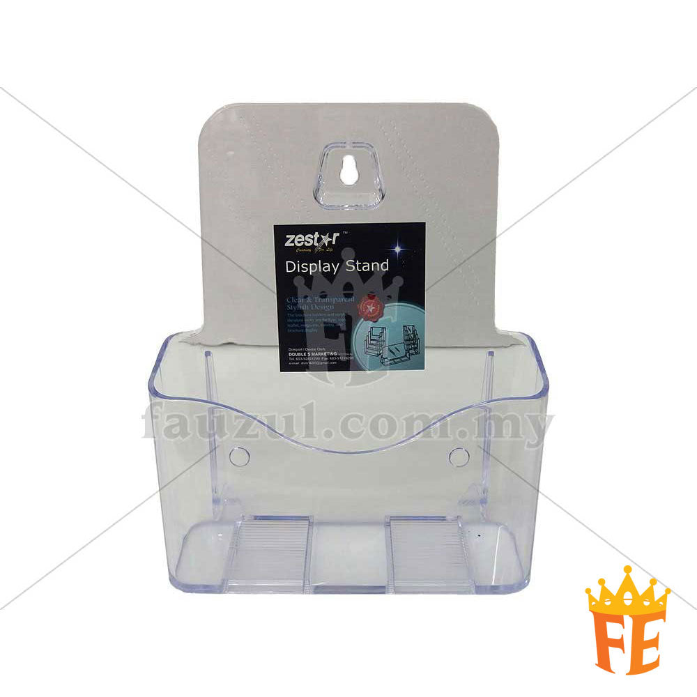 Acrylic Brochure / Flyers Display Stand With 1 / 2 / 3 / 4 Compartment A4 /A5