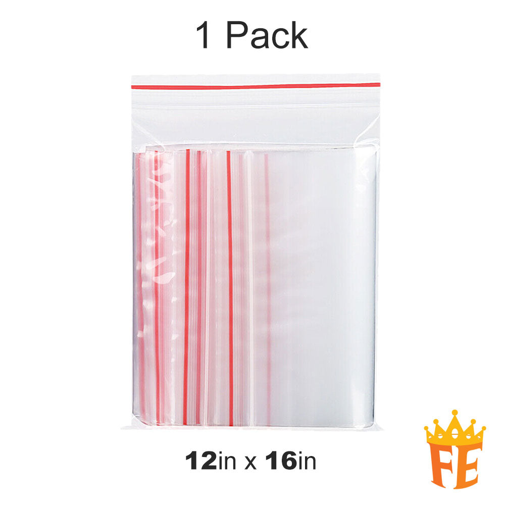 Zip Lock Bags 100 pcs per pack All Size