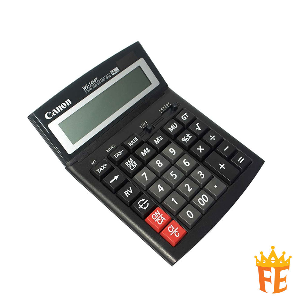 Canon Calculator Desktop 14 Digits WS-1410T